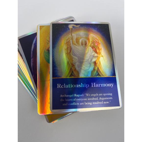 Holographic Archangel Oracle Cards - Picture 4 of 6
